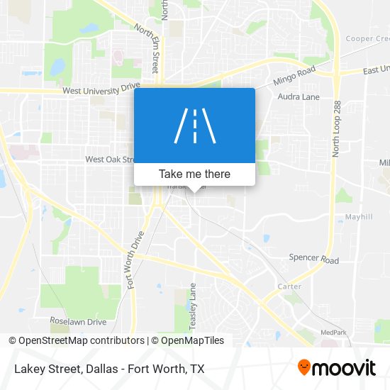 Mapa de Lakey Street