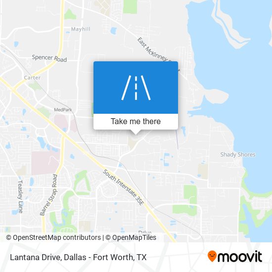 Lantana Drive map