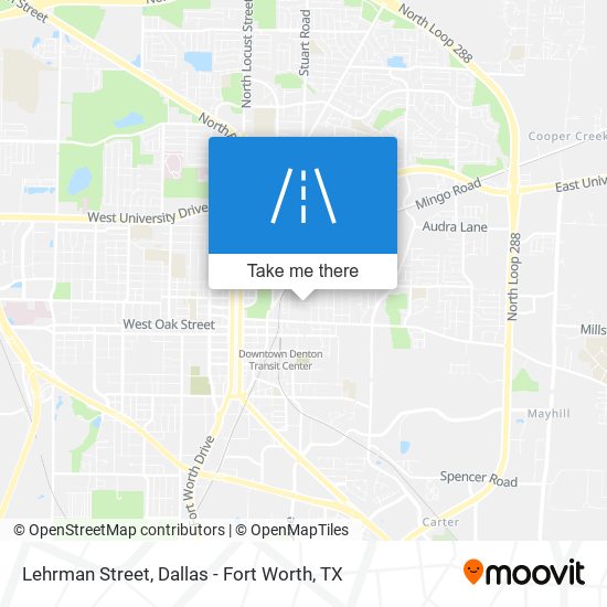 Lehrman Street map