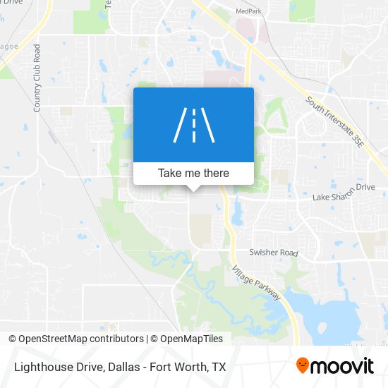 Lighthouse Drive map