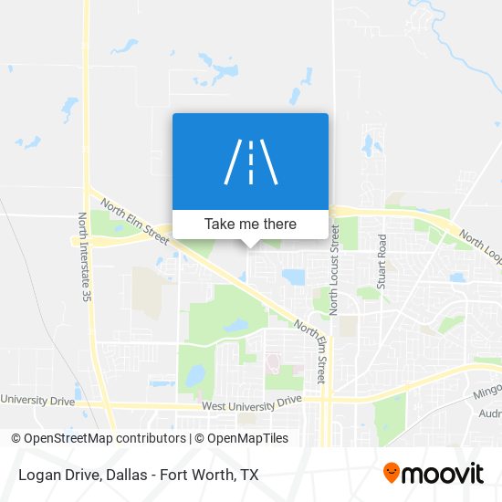 Mapa de Logan Drive