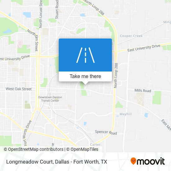 Mapa de Longmeadow Court