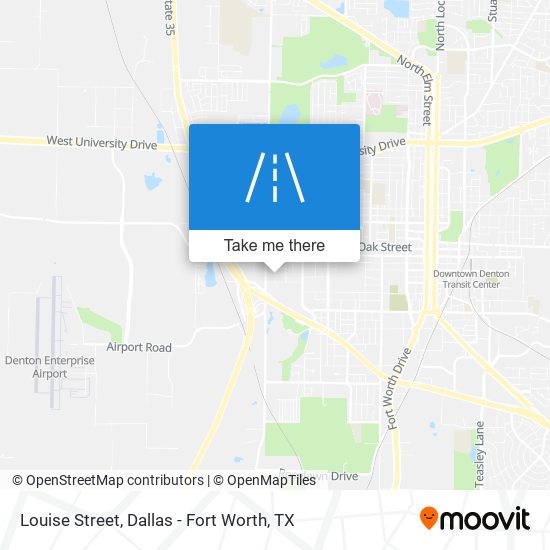 Louise Street map
