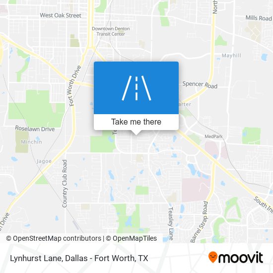 Lynhurst Lane map