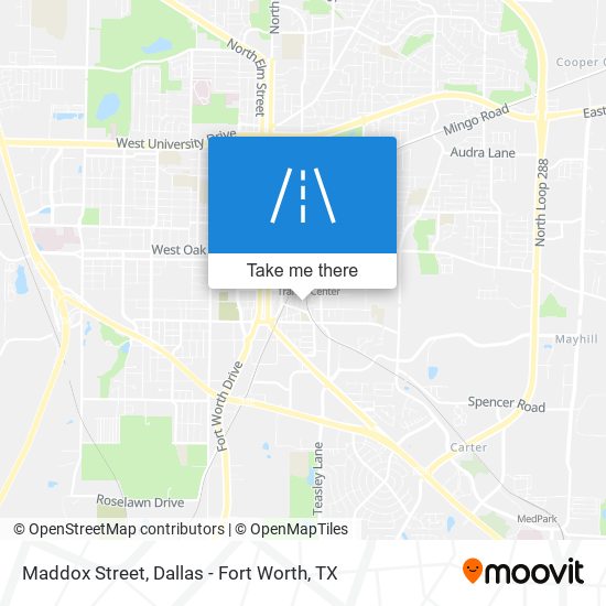 Maddox Street map