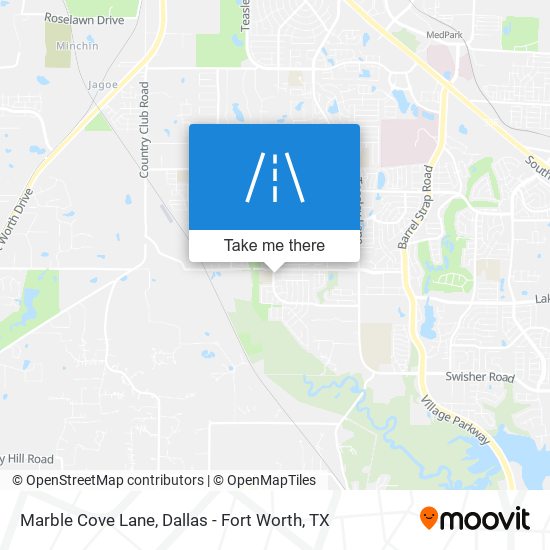 Marble Cove Lane map