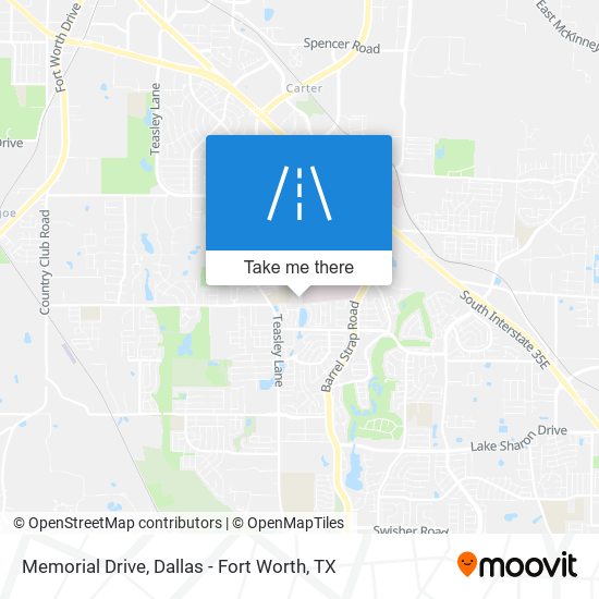 Mapa de Memorial Drive