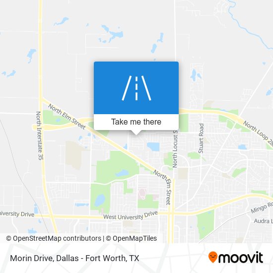 Morin Drive map