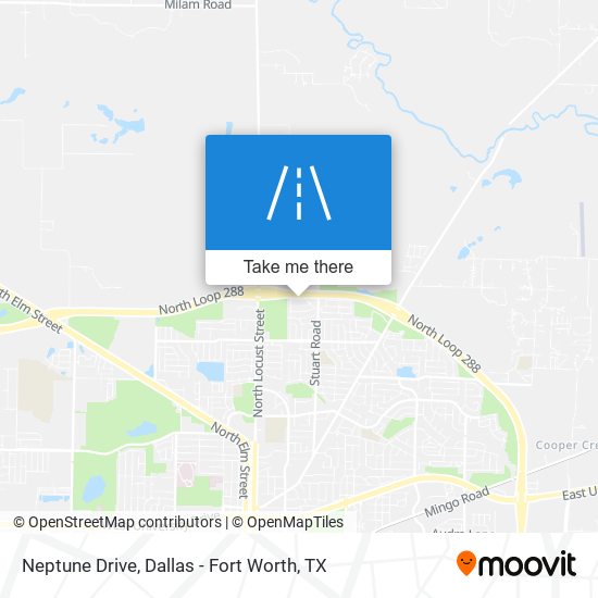 Mapa de Neptune Drive