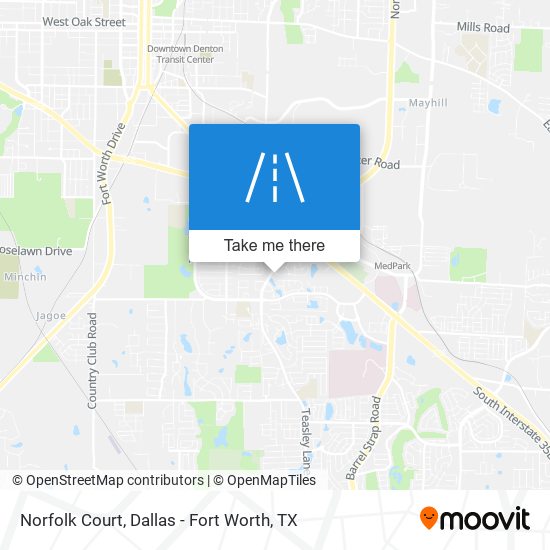Norfolk Court map