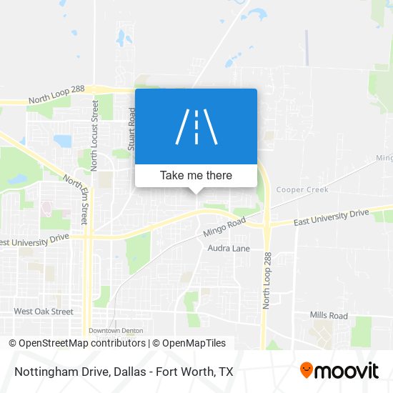 Nottingham Drive map