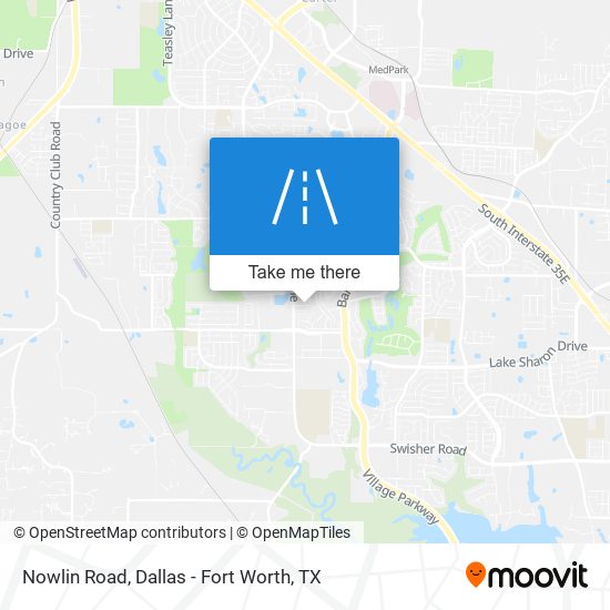 Nowlin Road map