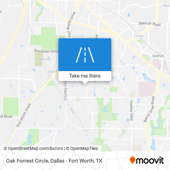 Mapa de Oak Forrest Circle