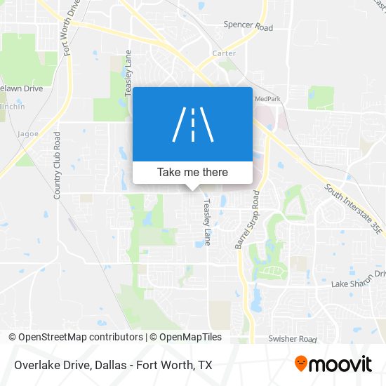 Overlake Drive map