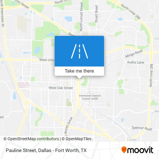 Mapa de Pauline Street