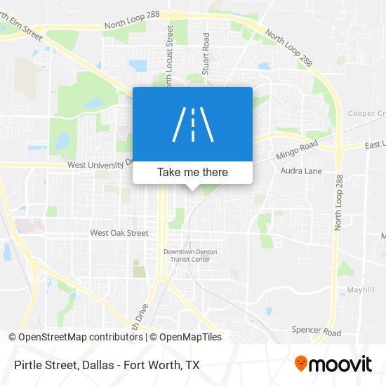 Mapa de Pirtle Street