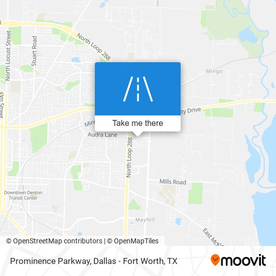 Prominence Parkway map