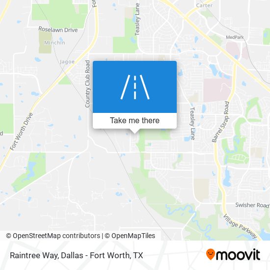 Raintree Way map
