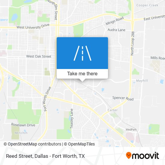 Mapa de Reed Street