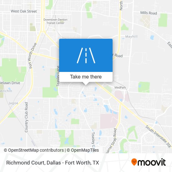 Richmond Court map