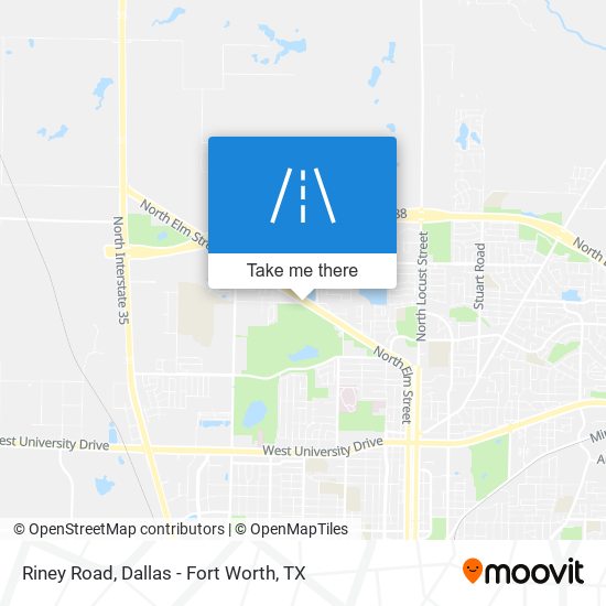 Mapa de Riney Road