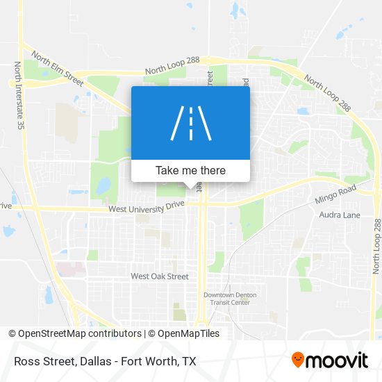 Ross Street map