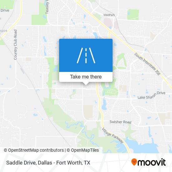Mapa de Saddle Drive