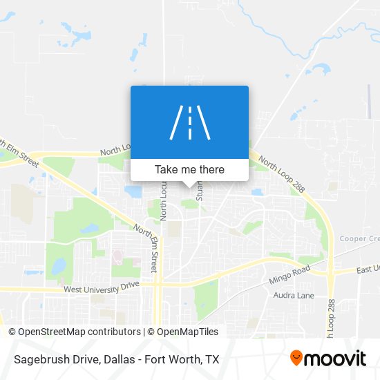Mapa de Sagebrush Drive