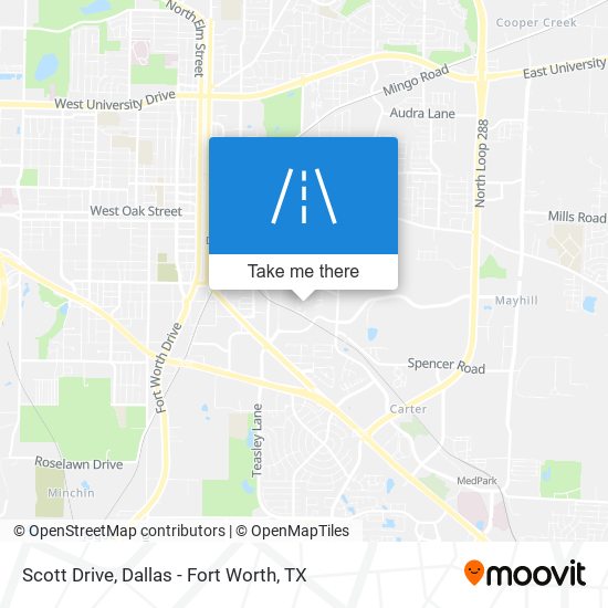 Mapa de Scott Drive