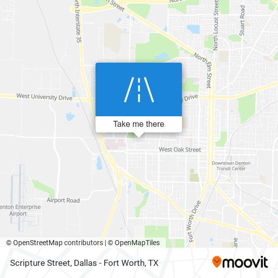Scripture Street map