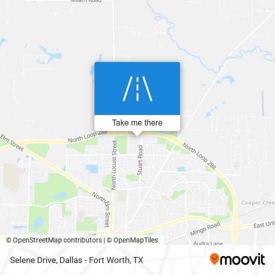 Selene Drive map