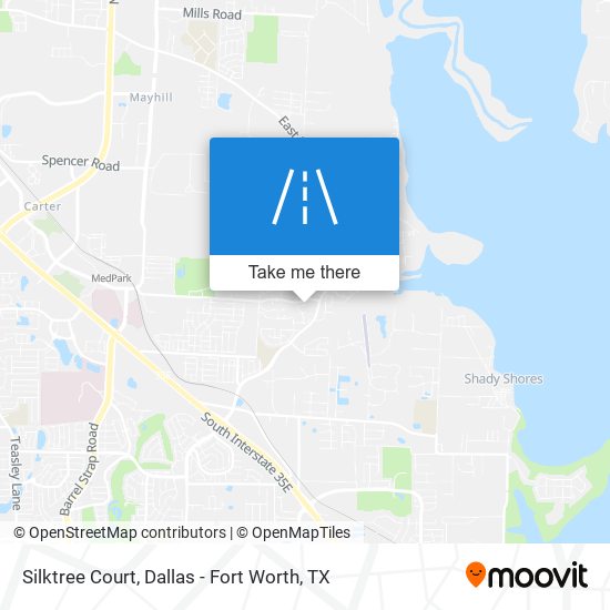 Silktree Court map