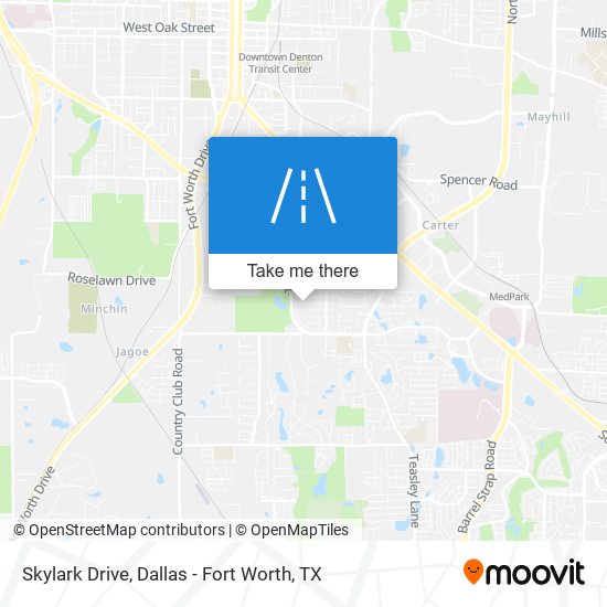 Mapa de Skylark Drive