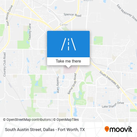 Mapa de South Austin Street