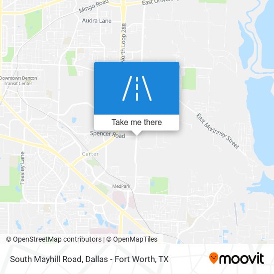 Mapa de South Mayhill Road