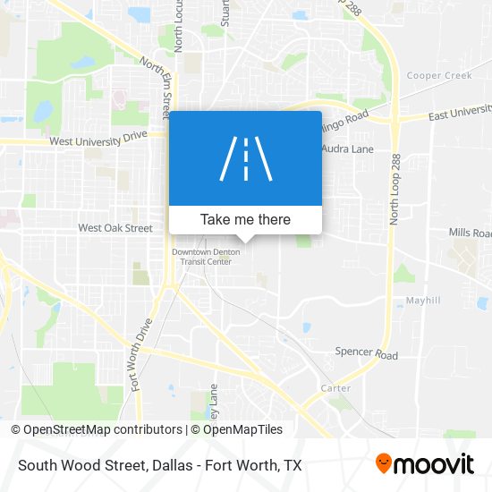 Mapa de South Wood Street