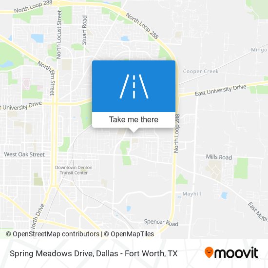 Spring Meadows Drive map