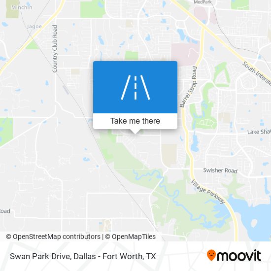 Swan Park Drive map