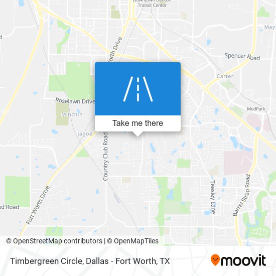 Timbergreen Circle map