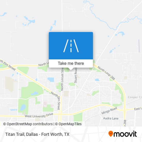Titan Trail map