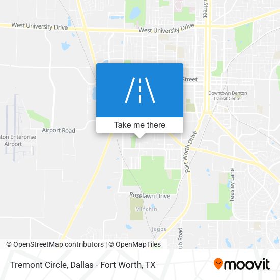 Tremont Circle map