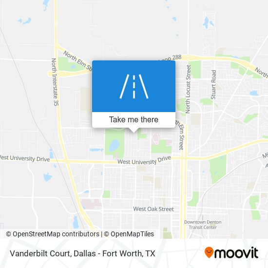 Vanderbilt Court map