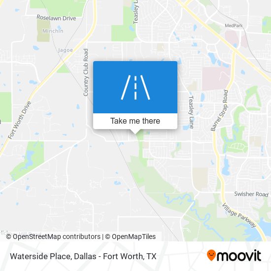 Mapa de Waterside Place