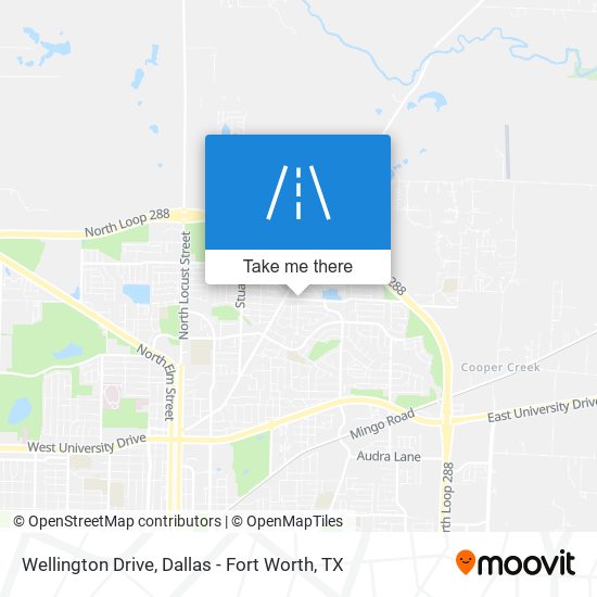 Wellington Drive map