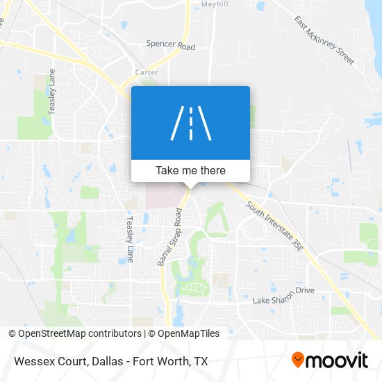 Mapa de Wessex Court