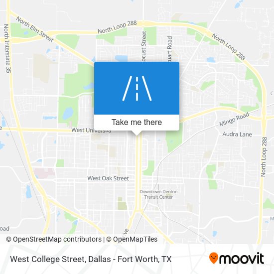 West College Street map