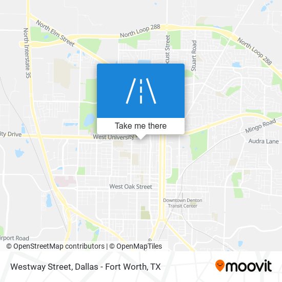 Mapa de Westway Street