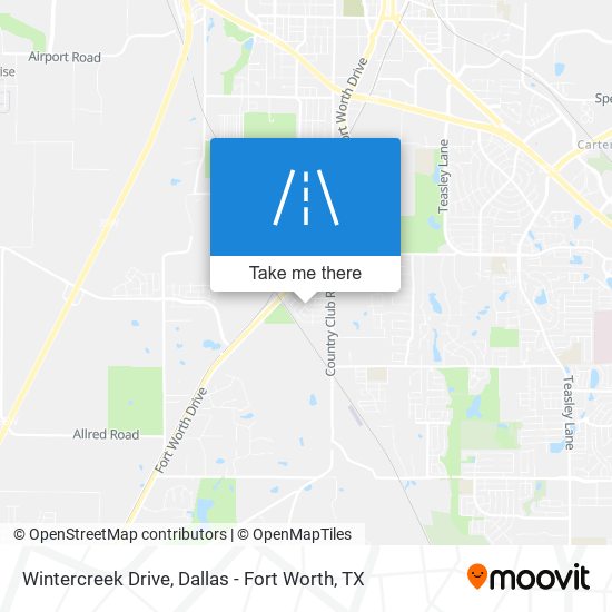 Mapa de Wintercreek Drive