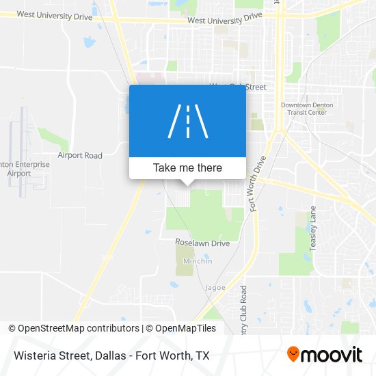 Wisteria Street map