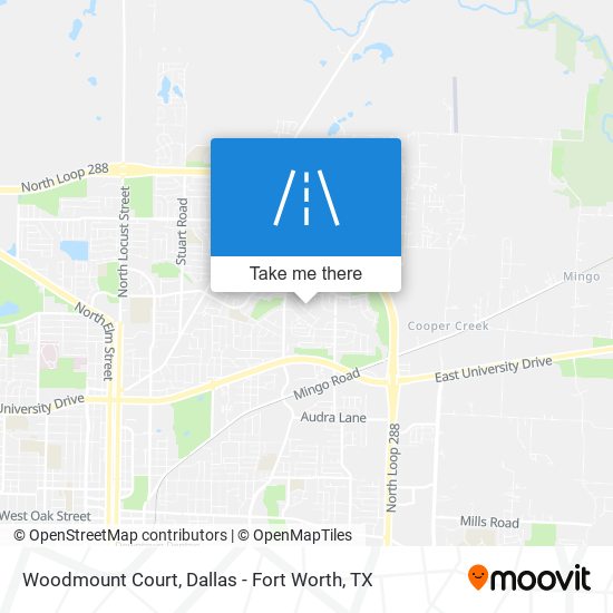 Woodmount Court map